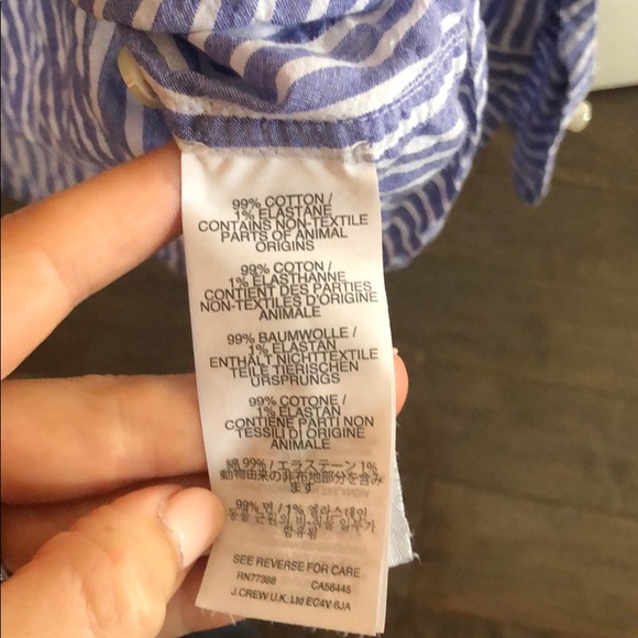 J.Crew Women’s Classic Fit Boy Shirt - Picture 3 of 3
